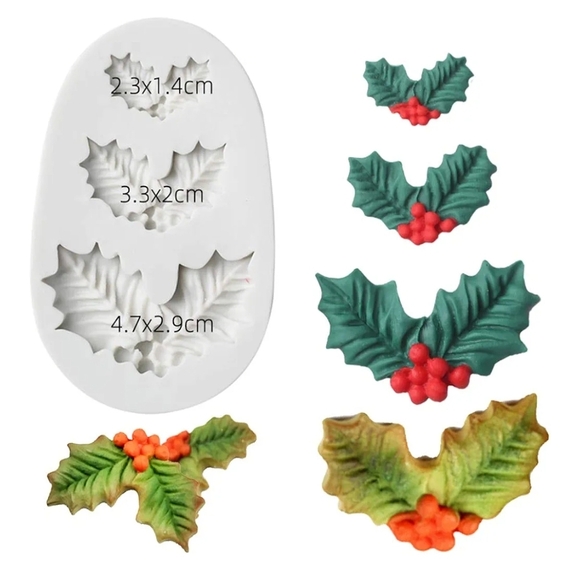 Holiday Ornament Fondant Mold Set - White - Picture 9 of 10